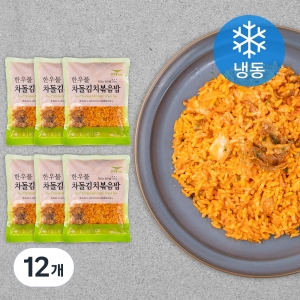차돌김치볶음밥 냉동 300g 12개