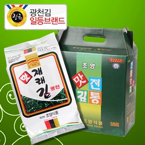 조양식품 광천 조양맛김 재래김 식탁용김 15g (12개)_이미지