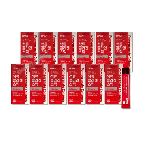 GNM자연의품격 품격있는 석류 콜라겐 스틱 20g 15포 (12개)