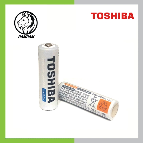 도시바 1.2V AA 2000mAh TC 니켈수소 Ni-MH RC 충전지 에네루프 호환_이미지