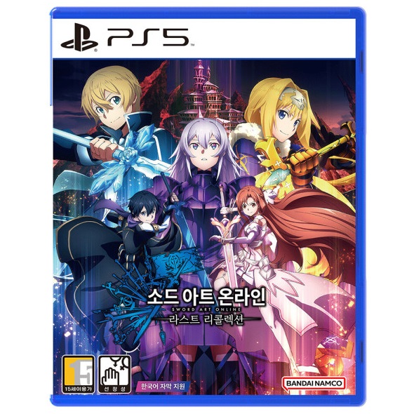소드 아트 온라인 라스트 리콜렉션 한글판 PS5, 패키지디스크_이미지