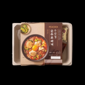 이마트 피코크 우삼겹 순두부찌개 615g (1개)_이미지