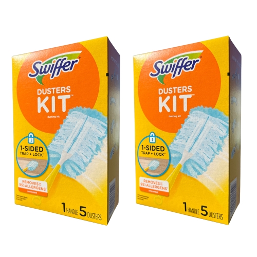 스위퍼 더스터 180 먼지떨이 30cm 핸들 + 리필 (핸들2개+리필10개)_이미지