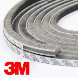 3M 모헤어 문풍지방문틈새막이 창문바람막이 문틈막이 모헤어 15mm_이미지