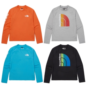 노스페이스 노스페이스키즈 NT7TP20 보이 앰피비어스 롱슬리브 선 티 B AMPHIBIOUS L S SUN TEE