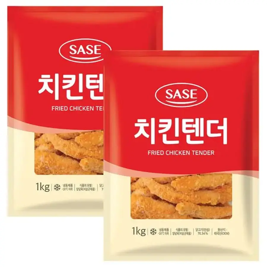 사세 치킨텐더 1kg (2개)_이미지