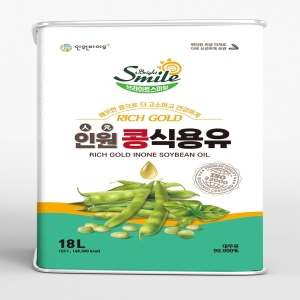 인원바이오 콩식용유 18L (1개)_이미지