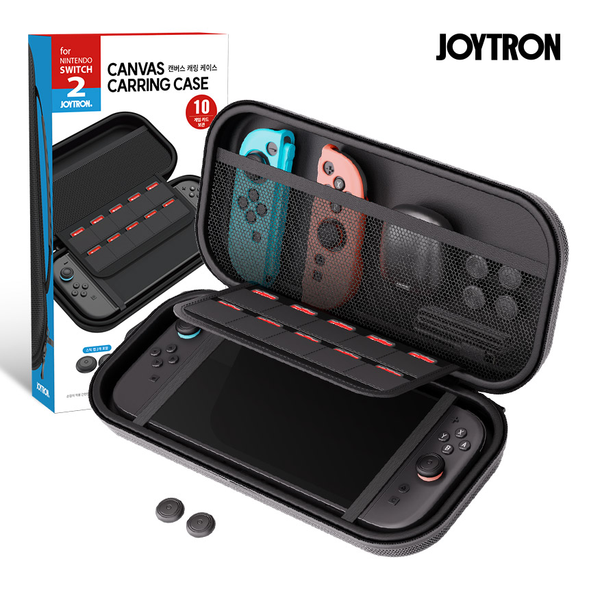조이트론 닌텐도 스위치2 캔버스 캐링 케이스