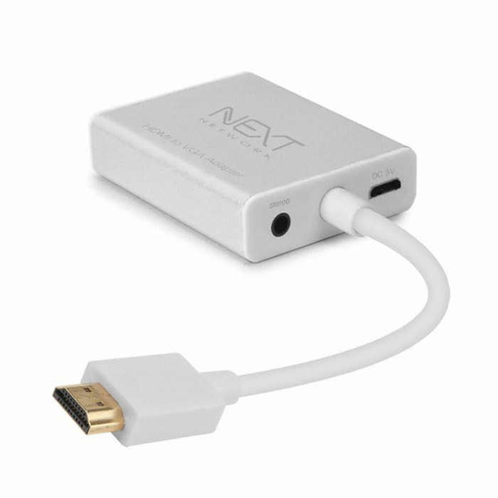 �������������ͽ� �ؽ�Ʈ NEXT-2415HVC HDMI to VGA ������