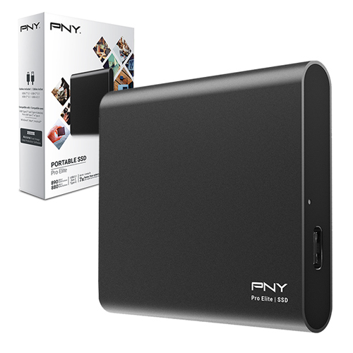 PNY CS2060 Pro Elite Portable SSD 해외구매 (1TB)_이미지
