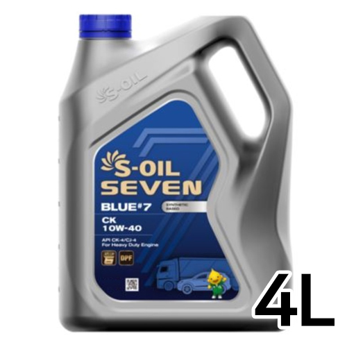 에쓰오일 세븐 블루#7 CK 10W40 4L