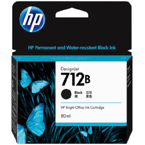 HP 정품 712B (3ED29A) 검정_이미지