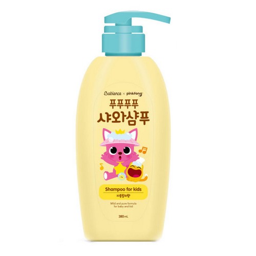 핑크퐁 푸푸푸푸 샤와샴푸 380ml