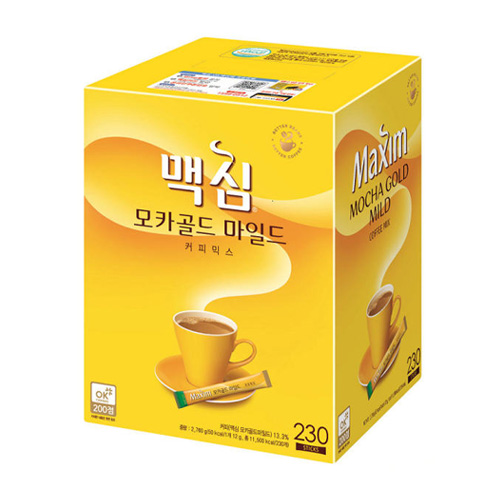동서식품 맥심 모카골드 마일드 커피믹스 스틱 230개입 (1개)_이미지