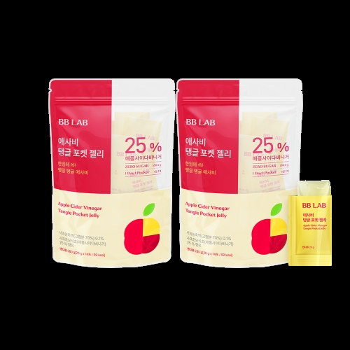 비비랩 애사비 탱글 포켓 젤리 14포 (2개)_이미지