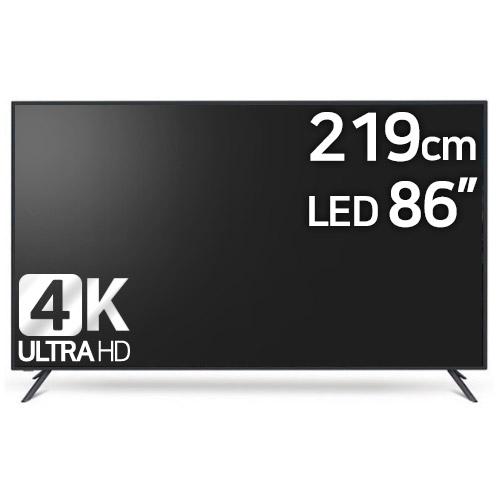 큐브코리아 MOTV 86 UHD 4K TV (스탠드)