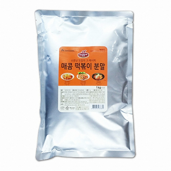 대상 쉐프원 매콤 떡볶이 분말 1kg (1개)