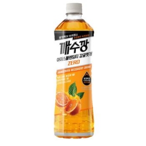롯데칠성음료 깨수깡 아이스블랜딩티 감귤헛개 제로 500ml (1개)_이미지