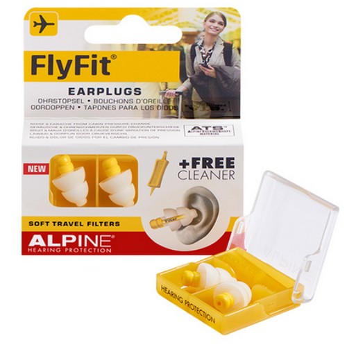 알파인 플라이핏 비행용 이어플러그 (1쌍)_이미지