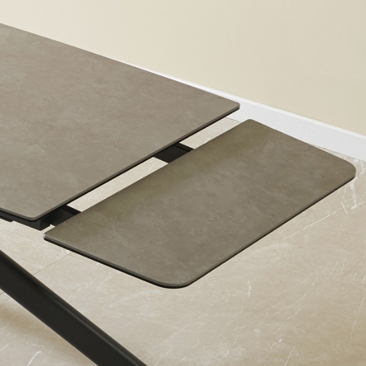 스코나 나한트 반자동 확장형 포세린 세라믹 식탁 2000 (1번의자6개)_이미지