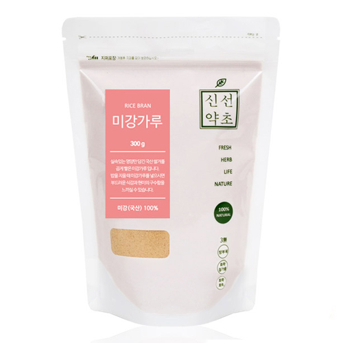 신선약초 미강가루 300g이미지입니다. 누르면 해당 게시물로 새창이동합니다.