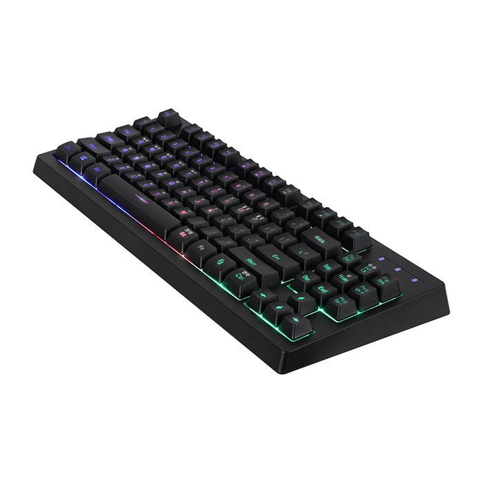 ���� HACKER K150 ��Ű���� ���κ��� LED ���̹� ��극��