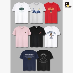 네스파 SALE 베이직라벨 오버핏 여름 반팔티 프린트 빅사이즈 BLBSS_0_이미지