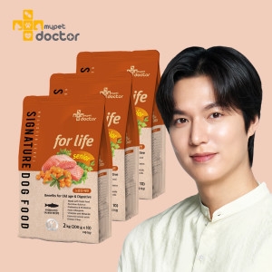 시그니처 독 푸드 포 라이프 시니어 2kg