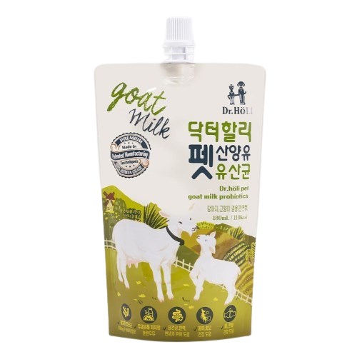 유담 닥터할리 펫산양유 유산균 180ml이미지입니다. 누르면 해당 게시물로 새창이동합니다.