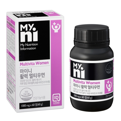일동제약 마이니 활력 멀티우먼 60정 (2개)_이미지