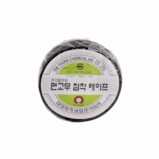 태영 면고무 점착 테이프 19mm