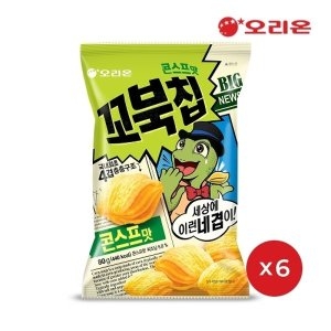 오리온 꼬북칩 콘스프 M 80g x6개_이미지