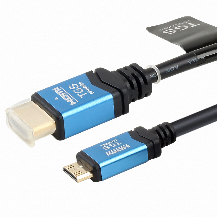 TG�ﺸ TGS HDMI TO Mini HDMI v1.4a �����̾� ���� ���̺�