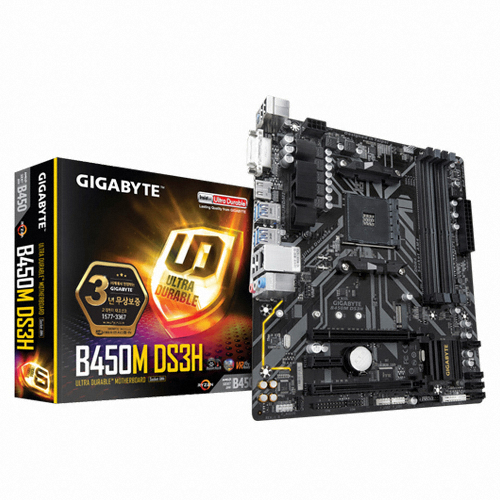 GIGABYTE B450M DS3H 듀러블에디션 제이씨현