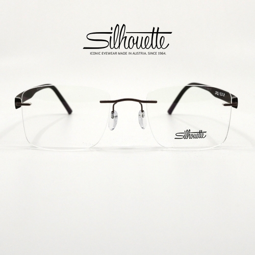 SILHOUETTE 실루엣 5506-DQ-6141실루엣 inspire 초경량 티탄 무테 안경테 포함 -브론즈_이미지