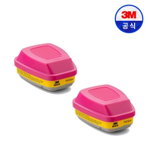 마스크 필터 정화통 방독/방진 겸용 필터 60928K 2개입