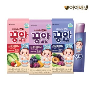 아이배냇 꼬마 끙아젤리 푸룬 100g (2개)_이미지