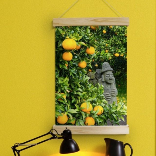 꾸밈 꾸밈 pk636-우드스크롤_40CmX60Cm-제주돌하르방