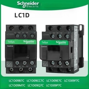슈나이더 AC 접촉기 220V 25a LC1D25 B7C F7C M7C Q7C 24V 110V 380V 01 LC1D09B7C 09.._이미지