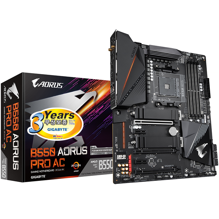GIGABYTE B550 AORUS PRO AC 피씨디렉트_이미지