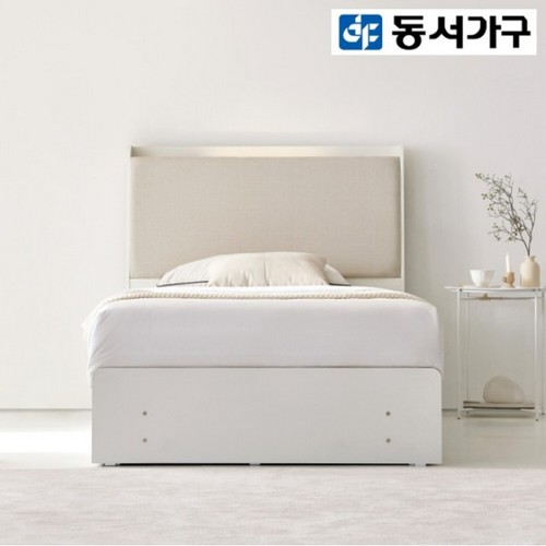 동서가구 블라이 패브릭 LED침대 Q (본넬스프링)_이미지