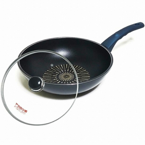 키친아트 티타늄 IH 까사 궁중팬 (26cm+유리뚜껑)_이미지