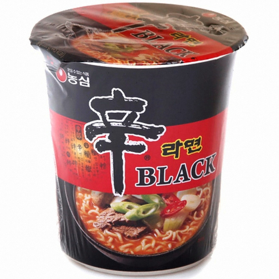 농심 신라면 블랙 컵 101g (6개)_이미지