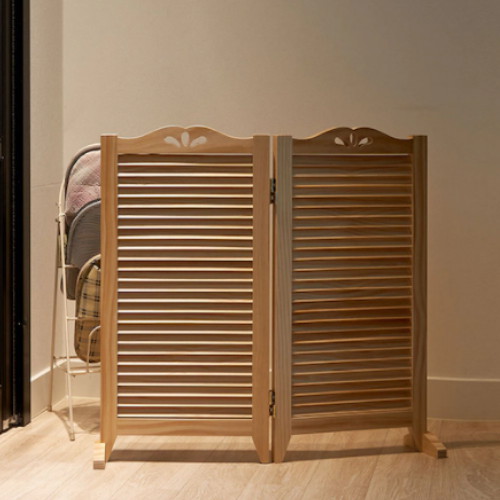 위드데코 까사라움 원목 갤러리 타이니 파티션 2단