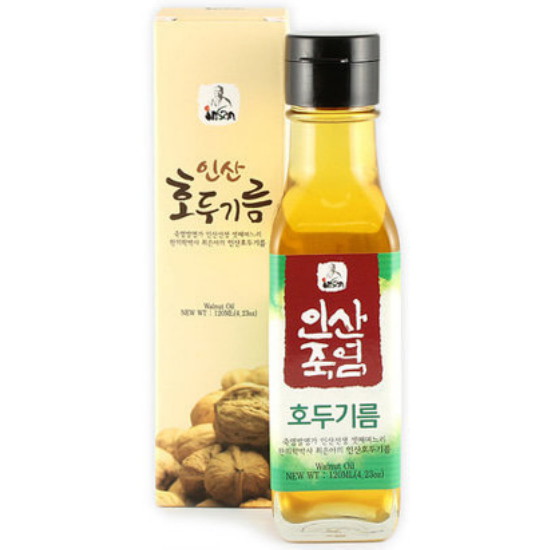 인산죽염촌 인산 호두기름 120ml (1개)_이미지