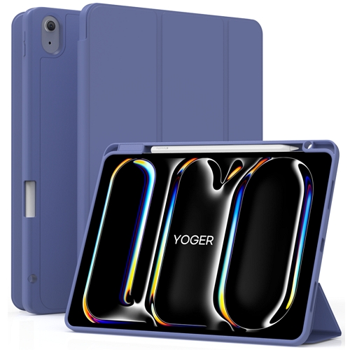 원바이원인터내셔널 요거 iPad Air 11 M3 실리콘 애플펜슬 수납 스마트커버 케이스