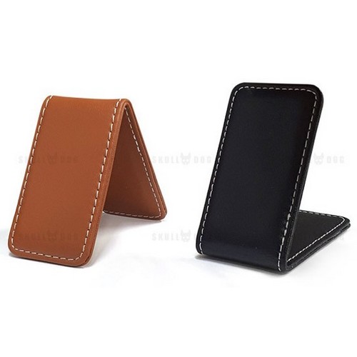 스컬독 골프 가죽머니클립