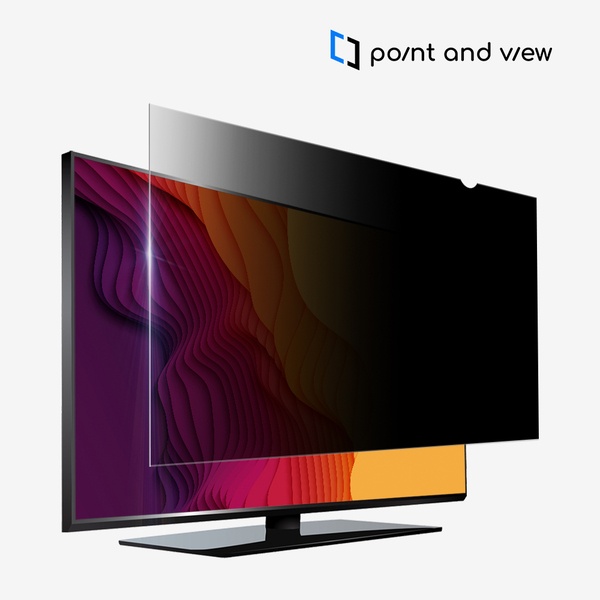 포인트앤뷰 모니터 부착형 정보보호 보안필름 (PF-23.8W9)