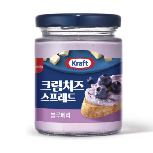 SPC삼립 크래프트 크림치즈 스프레드 블루베리 200g (1개)_이미지