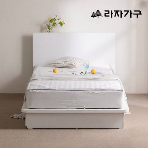 라자가구 레아 수납 침대 SS (하드독립)